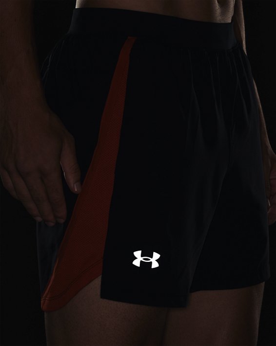 Men's UA Launch Run 5" Shorts, Black, pdpMainDesktop image number 3